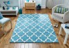 Light Teal Rug Setting