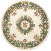 Cream Green - Royal Rug Collection Circle