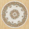 Cream Beige - Royal Rug Collection Circle
