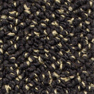Licorice coloured carpet tile